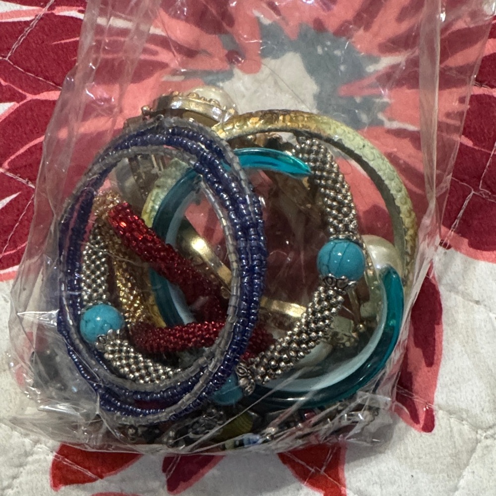 Multicolor Beaded Bracelet Set